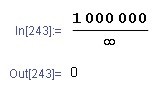 My seven year old son would like to divide by infinity. How do you do that? My seven year old son would like to divide by infinity. How do you do that?