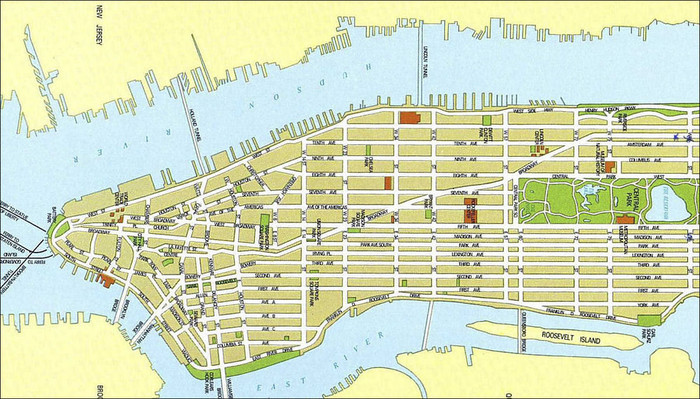 Why are streets in the United States always straight? Why are streets in the United States always straight?